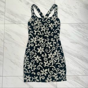 Vintage Anne Taylor Flower Printed Dress